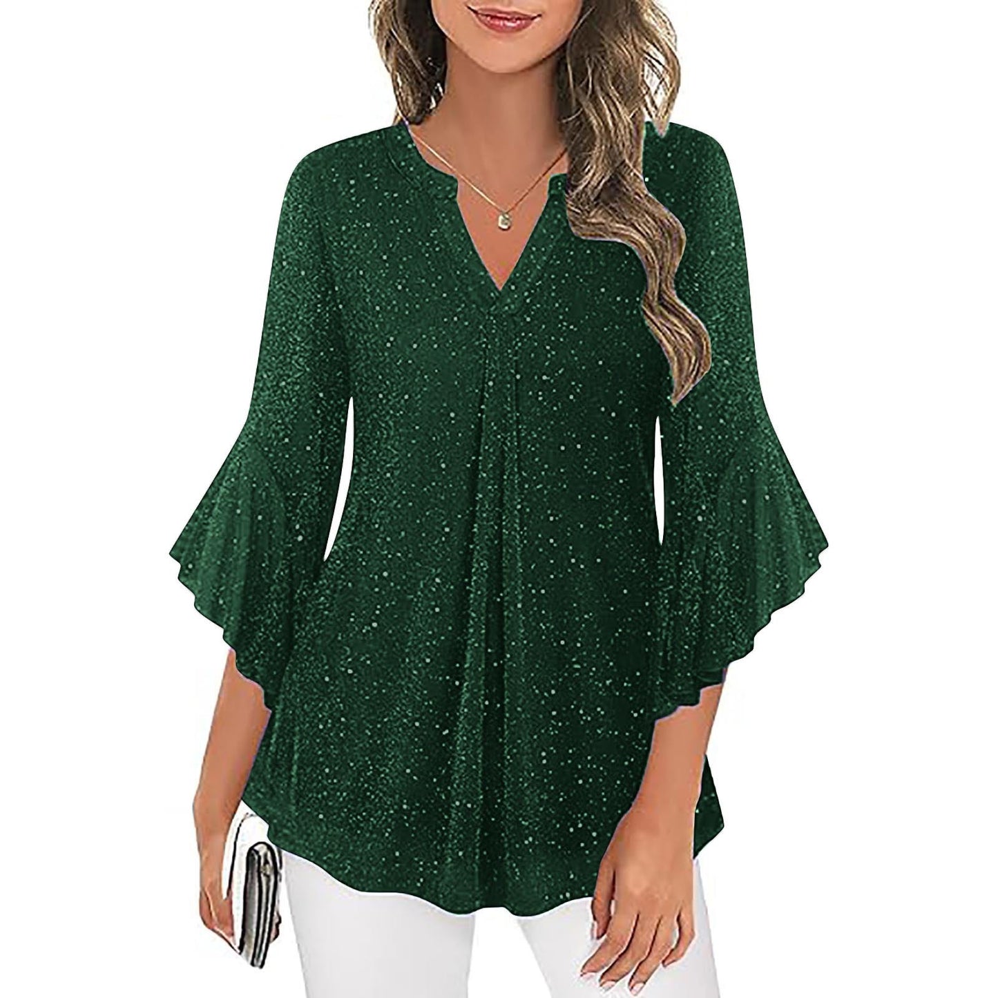 Women's Sier String Mesh Loose Summer Colors Tops