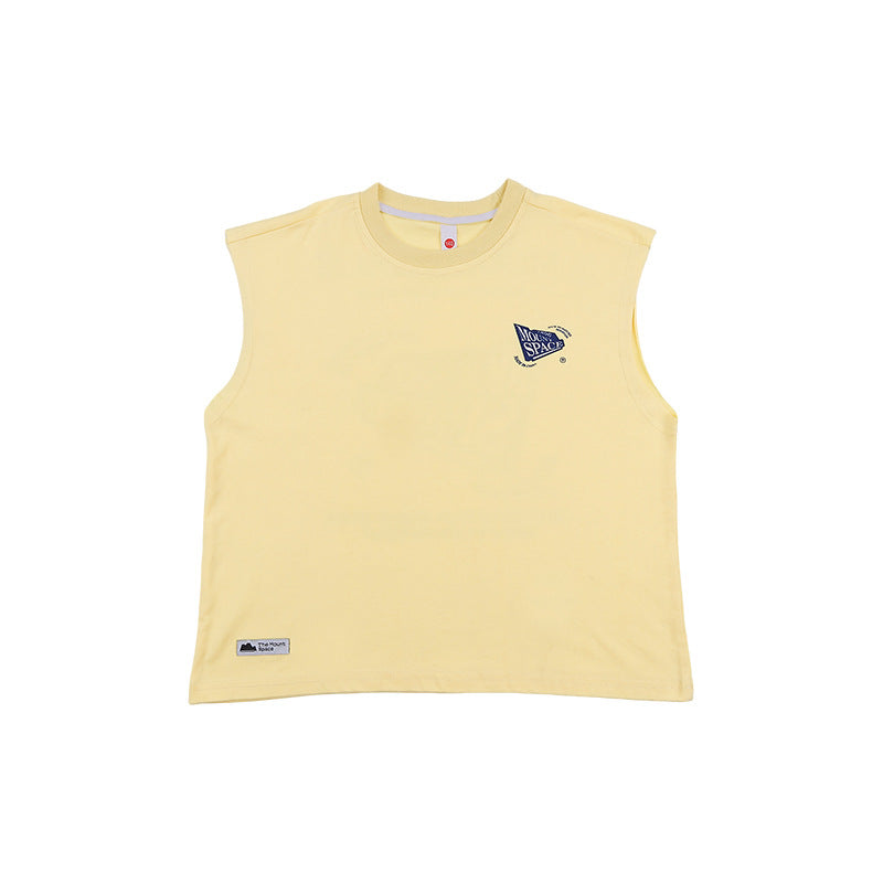 Children's Mountain Clothing Light Cool Vest Summer Boy Loose Breathable Tank Children's T-shirt