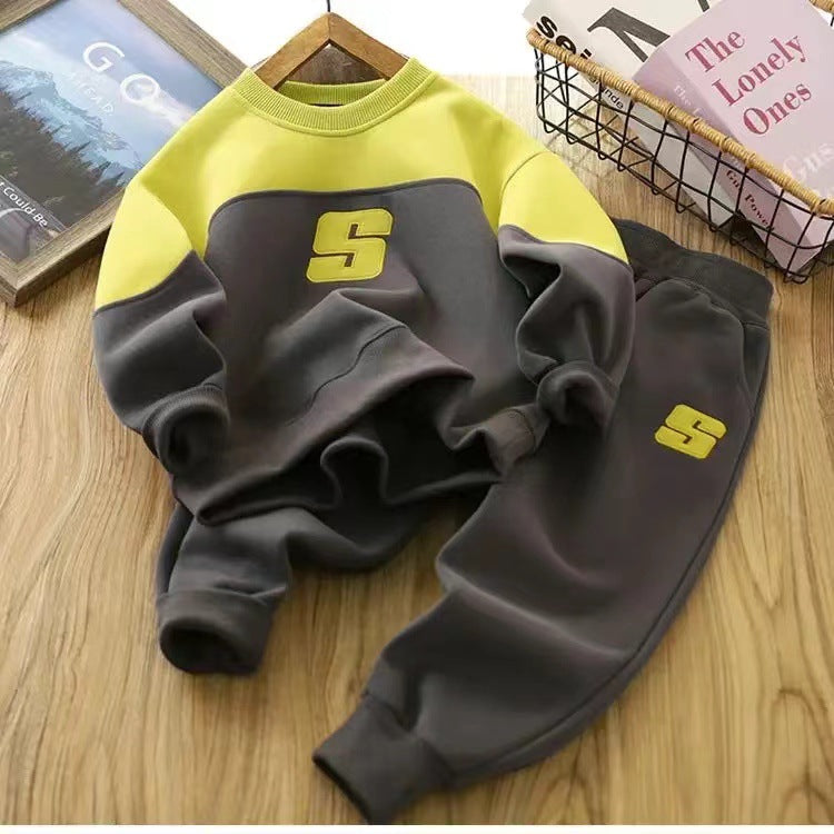 Children's Sweater Clothing Spring Clothes Sporty Pants Children's Suit