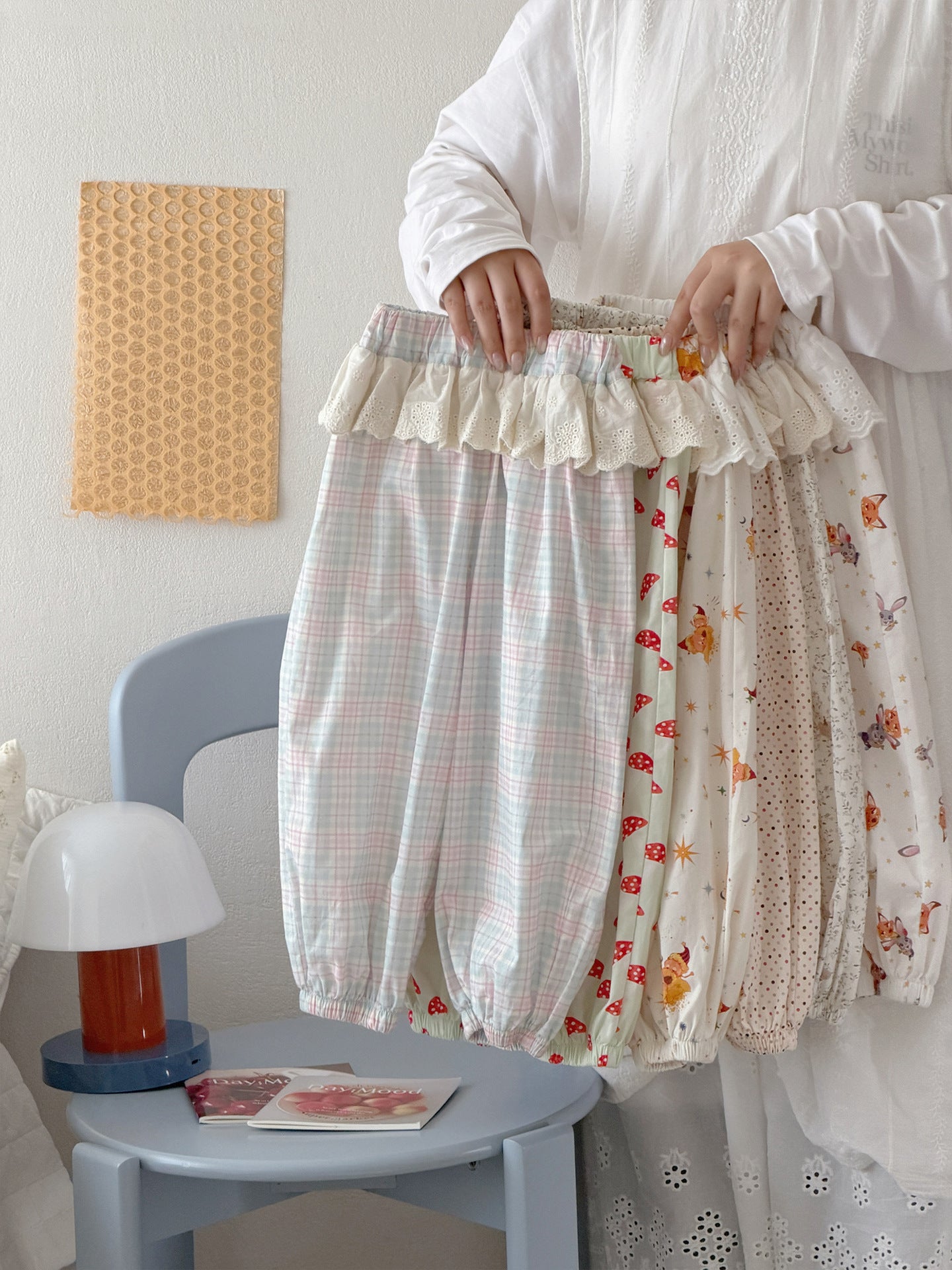 Children's Cotton Digital Printing Waist Plus Super Children's Pants