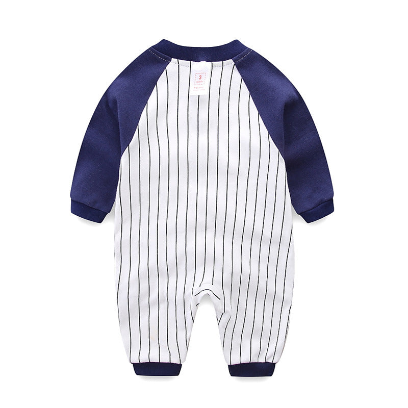 Autumn Pure Cotton Boy Jumpsuit Born Clothes Jumpsuit, Climbing Suit