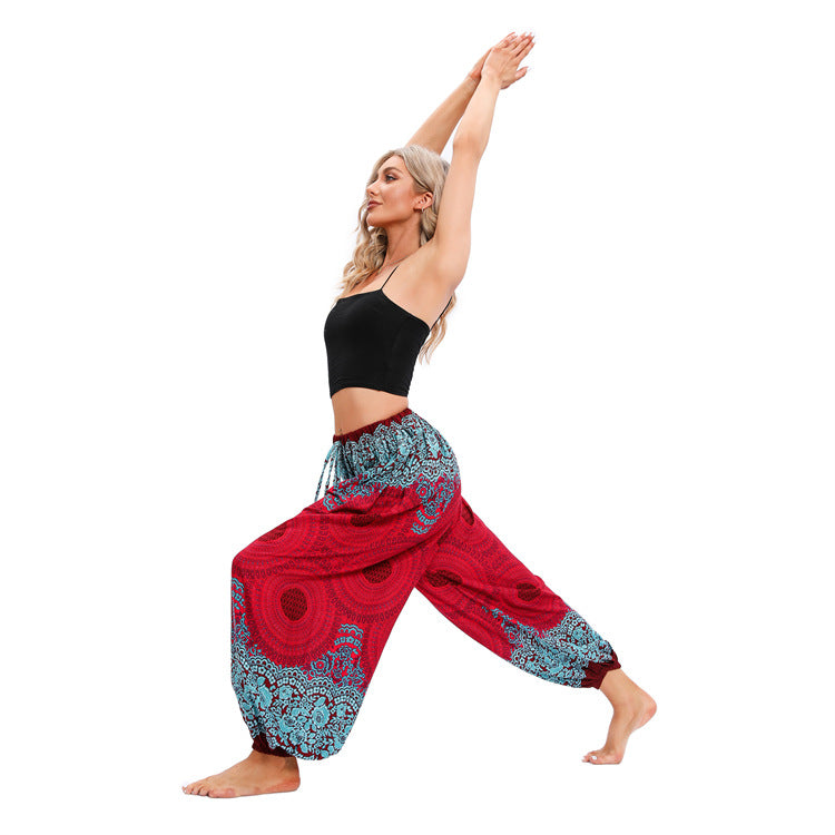 Graceful Women's Yoga Sports Bloomers Clothes Pants