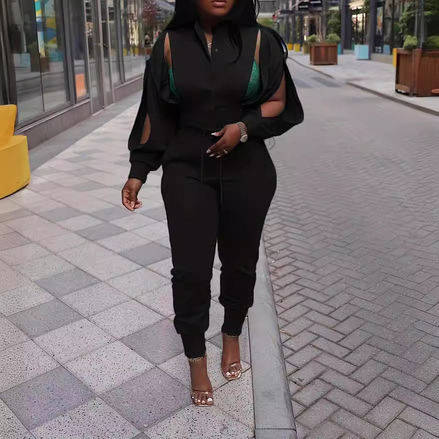 Fashion Beautiful Graceful Comfortable Women's Personality Fashion Casual Suit