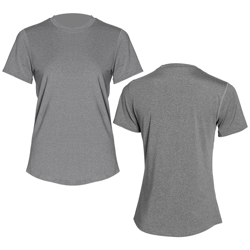 Women's Solid Color Sleeve Summer Slim Fit Women's T-shirt