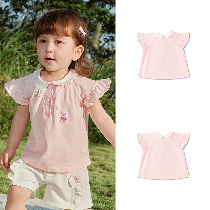 Children's Clothing Top Short-sleeved Summer Cute Children's T-shirt