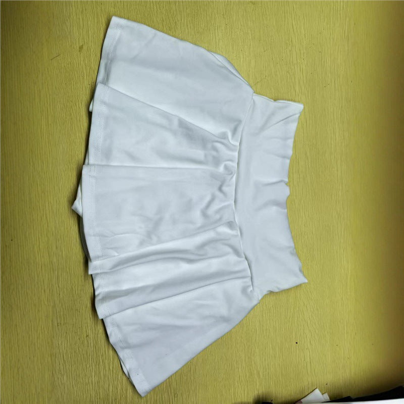 Women's Sports Summer Yoga Fake Two-piece Badminton Tennis Skirts