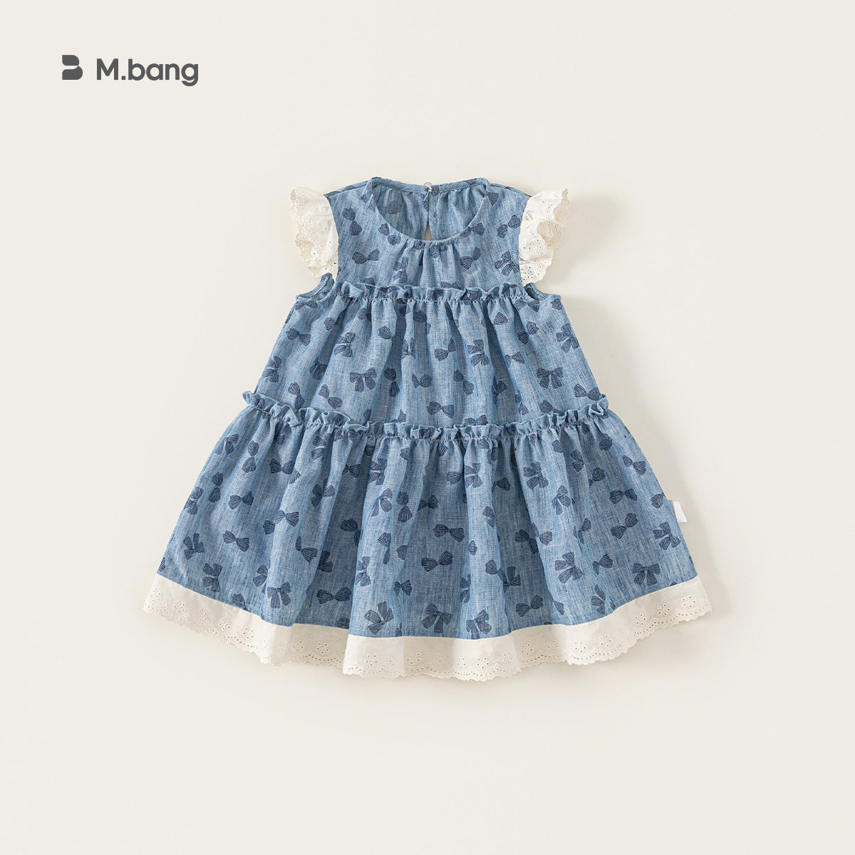 Summer Collection Floral A- Line Skirt Sweet Cotton Children's Dress