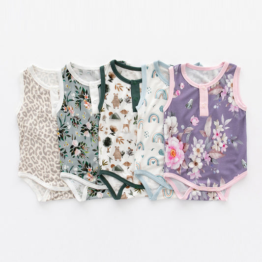 Fiber Vest Summer Thin Sleeveless Clothing Jumpsuit, Climbing Suit