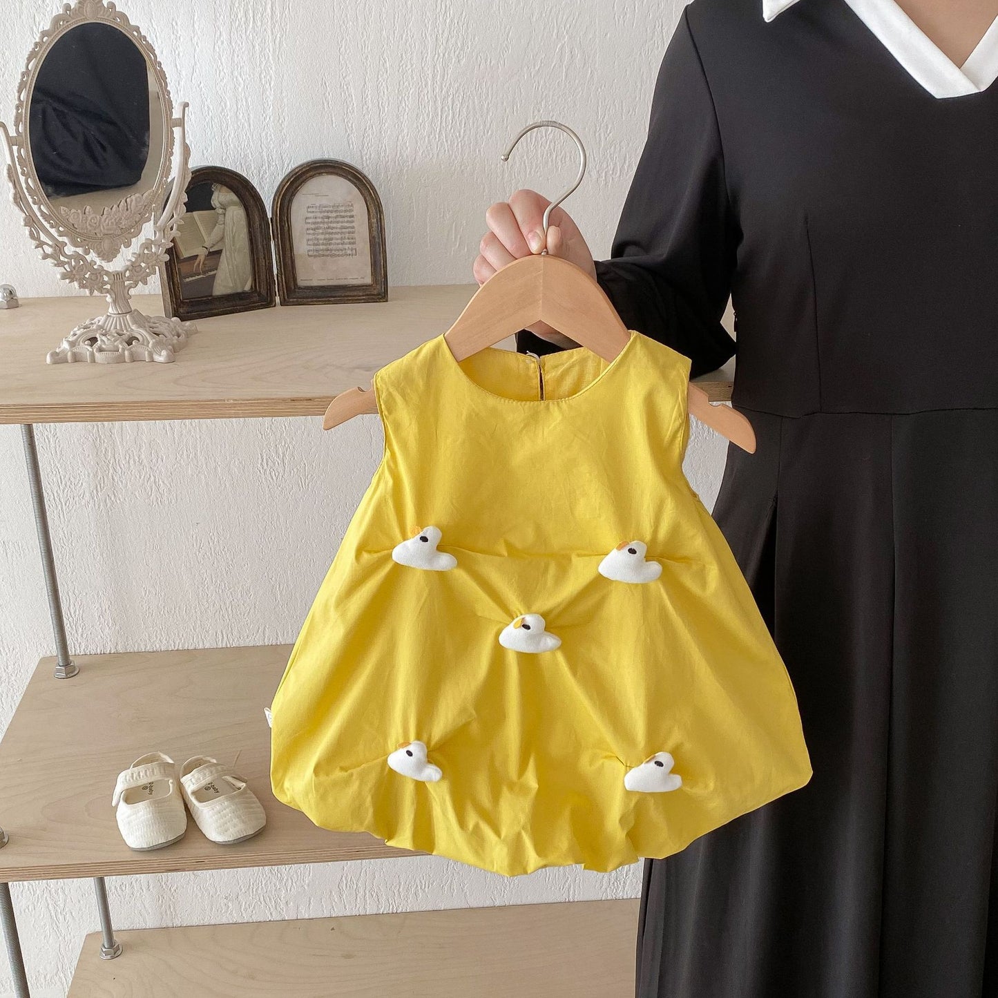 Children's Cute Vest Summer Clothing Super Skirt Children's Dress