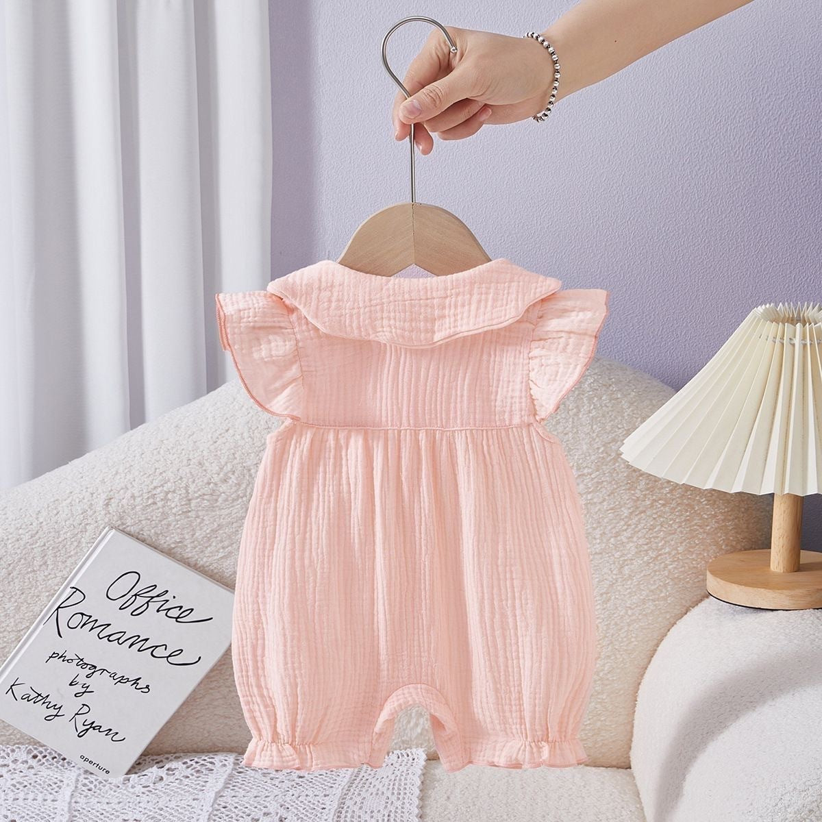 Summer Short-sleeved Romper Born Thin One Month Jumpsuit, Climbing Suit