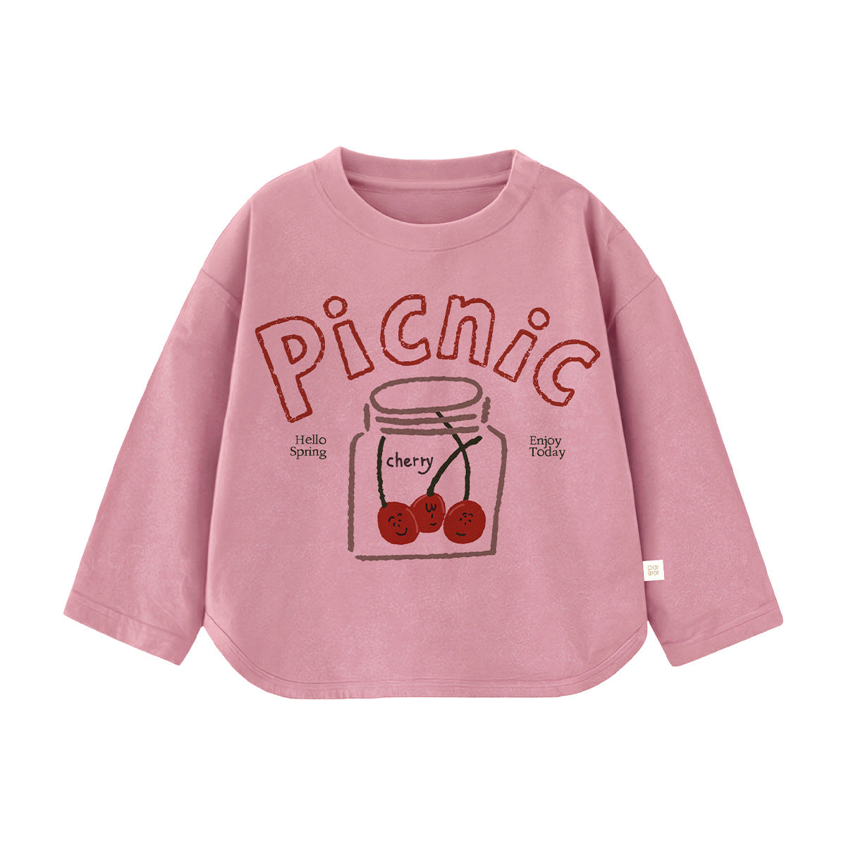 Children's Cotton Class Spring Clothes Cartoon Bottoming Children's T-shirt
