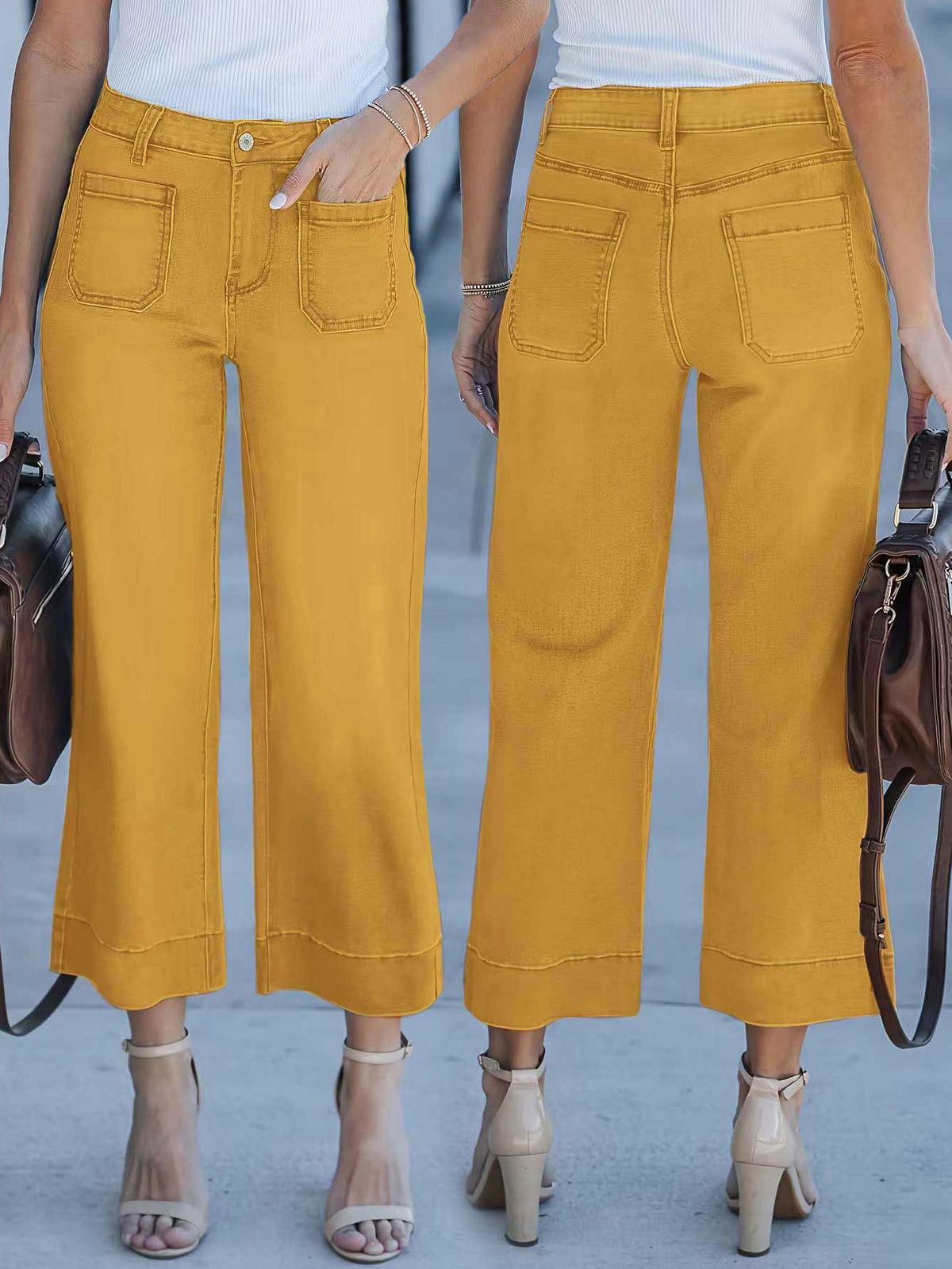 Fashion Casual Slim Fit High Waist Women's Jeans