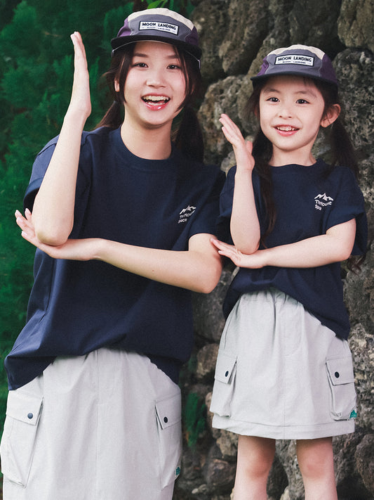 Children's Clothes Cool Short-sleeved Summer Outdoor Sports Round Neck Half-sleeve Children's T-shirt