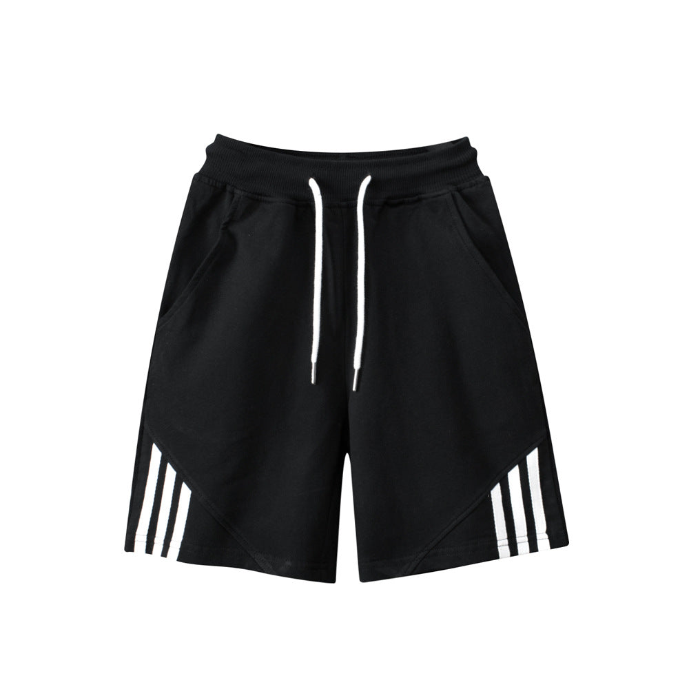 Children's Tide Clothing Summer Older Boy Female Green Children's Pants