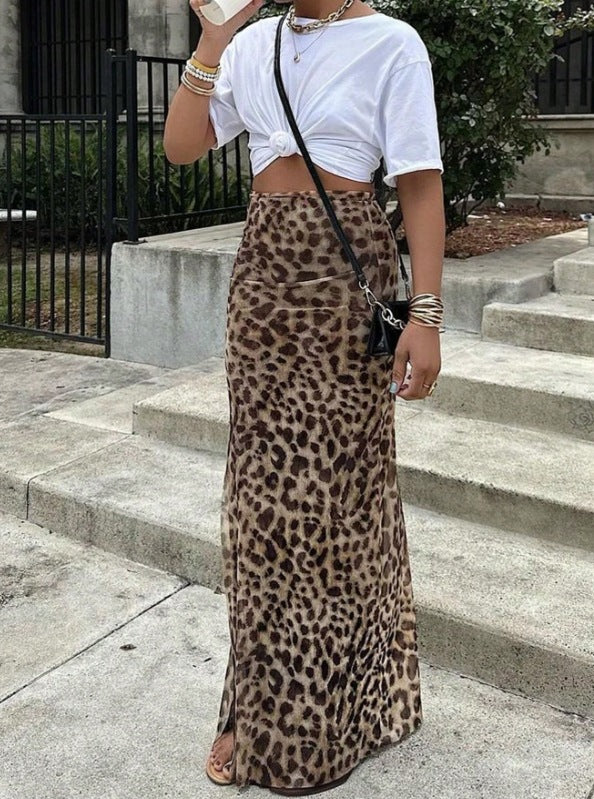 Women's Print High Waist Hot Style Elegant Graceful Skirts