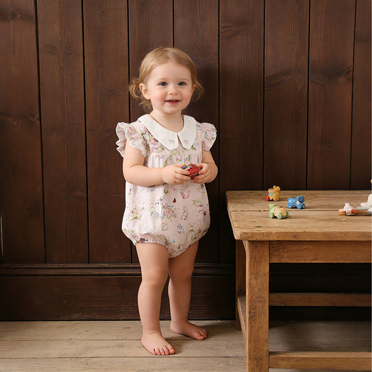 Summer Thin Short Sleeve Shoulder Open Jumpsuit, Climbing Suit