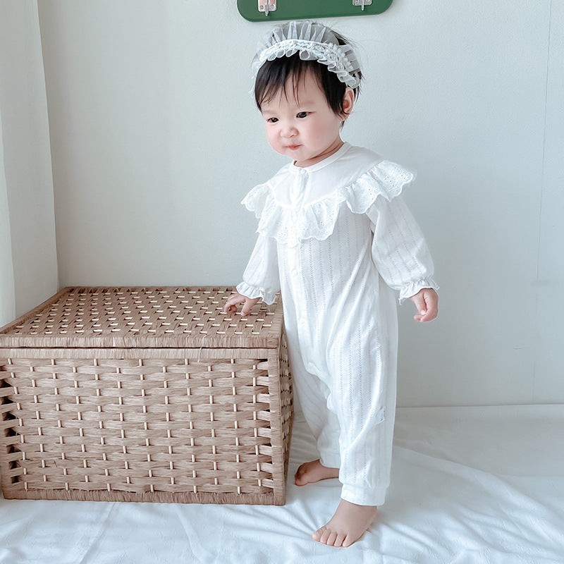 Summer Thin Boneless Long Sleeve Cotton Clothes Jumpsuit, Climbing Suit