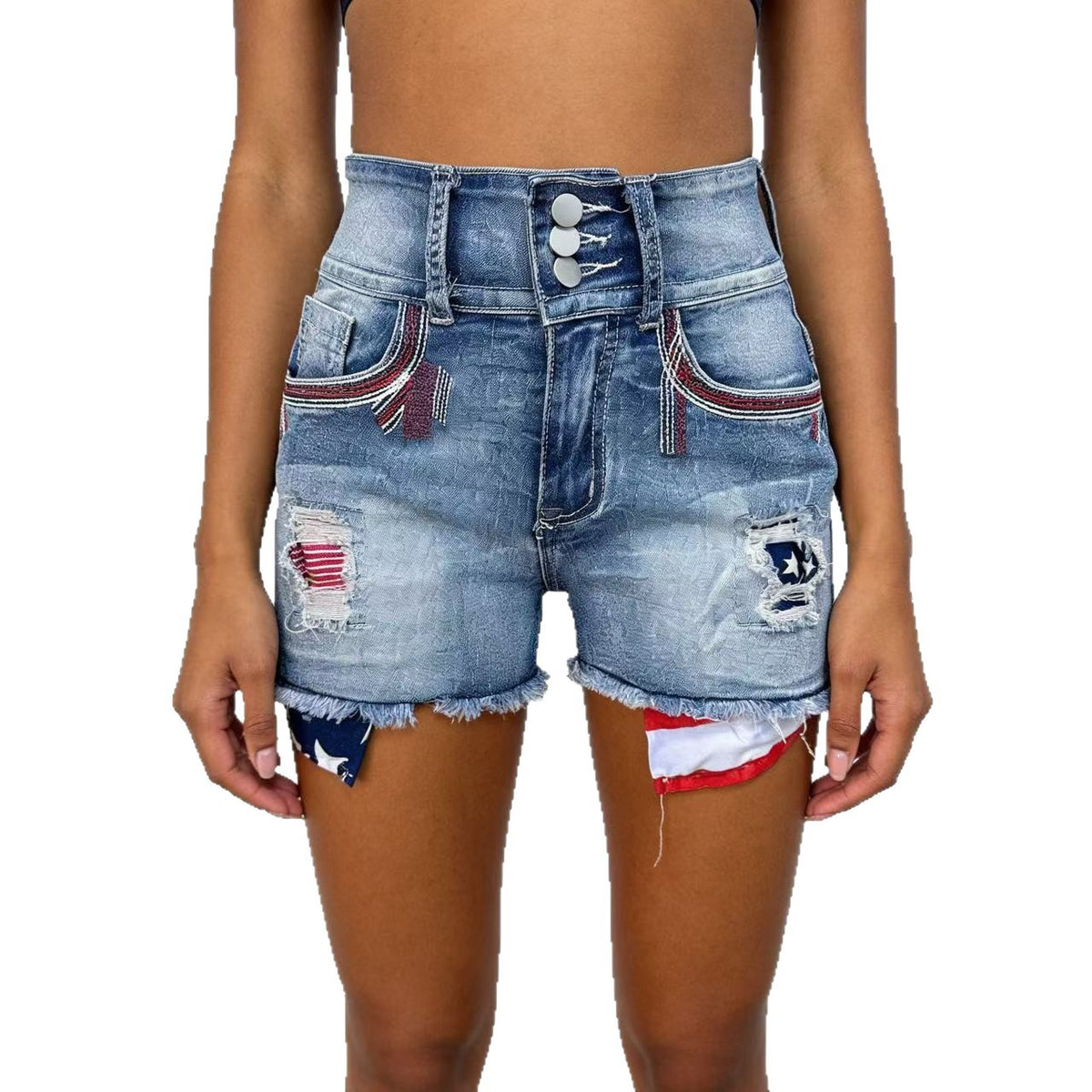 Women's Summer Sexy Hot Nightclub High Elastic Women's Jeans