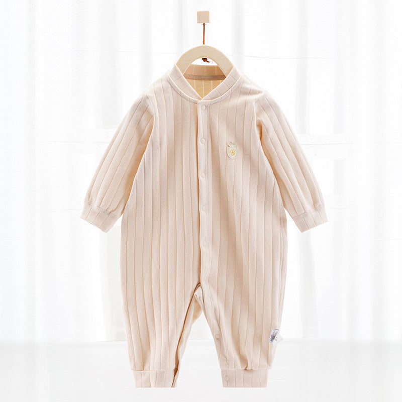 Women's & Men's Yuan 2 Pieces Born Jumpsuit Pure Cotton Thin Romper Cartoon Jumpsuit, Climbing Suit