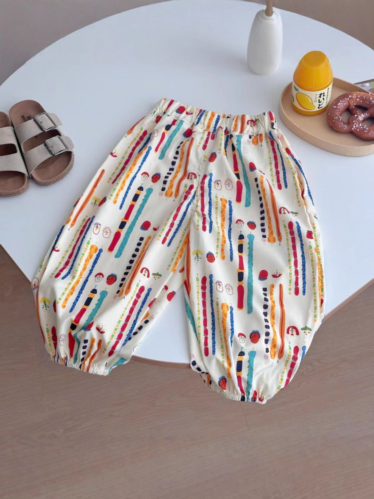 Children's Mosquito Pants Short Sleeve Two-piece Set Comfortable Breathable Children's Suit