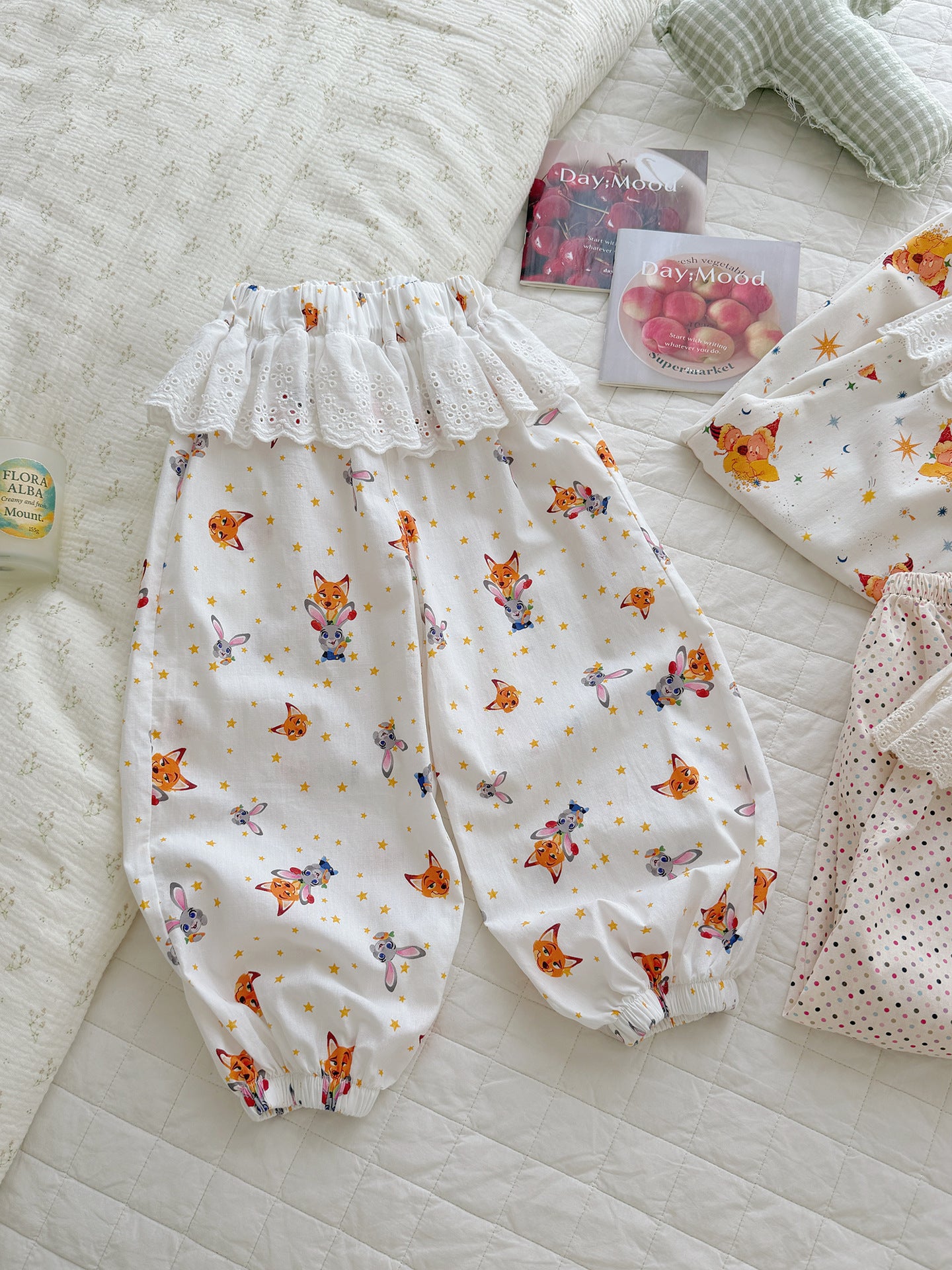 Children's Cotton Digital Printing Waist Plus Super Children's Pants