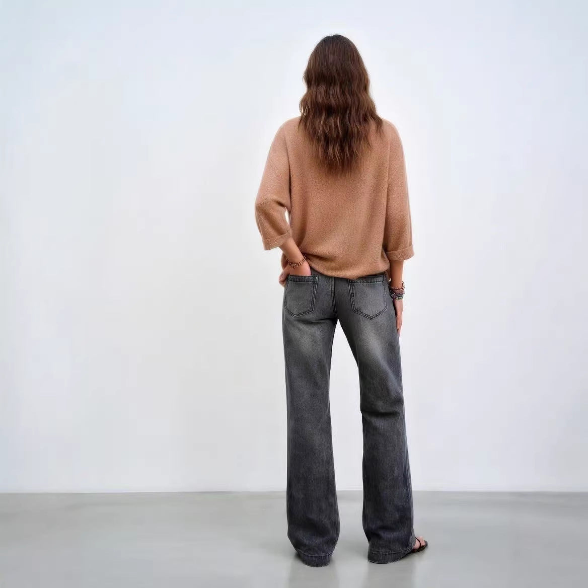 Unique Women's Fashionable Retro Denim Casual Women's Jeans