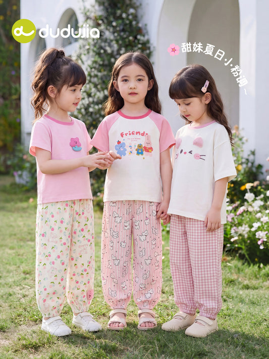 Children's Short-sleeved Summer Clothes Top Sweet Clothing Children's T-shirt