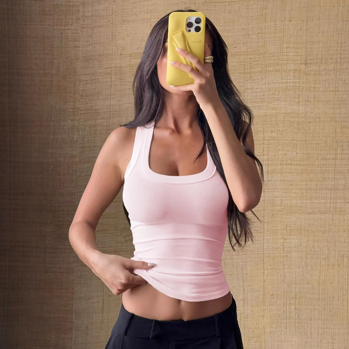 Women's Hot Pure Color T-shirt Summer Tops