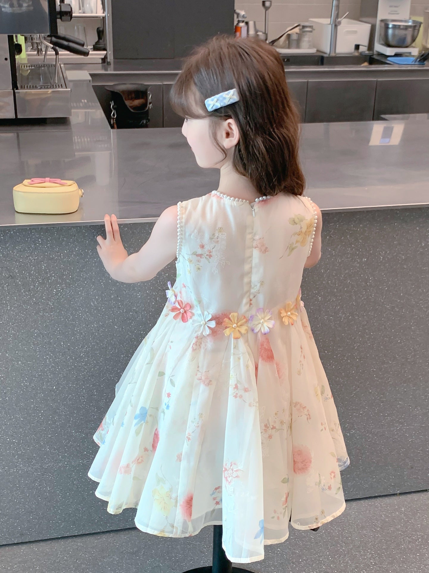 Children's Summer Western Style Fashion Thin Princess Children's Dress