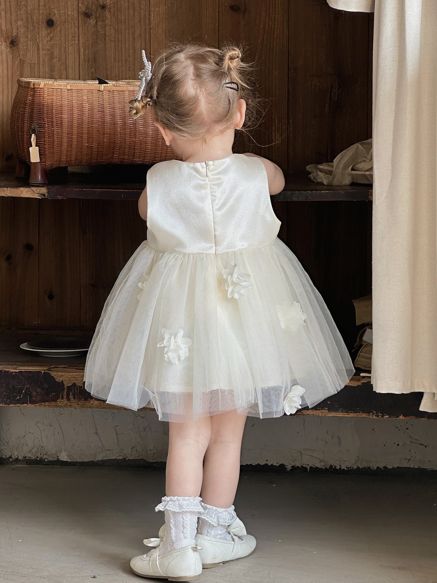 Princess Summer Birthday Pettiskirt Infant Korean Children's Dress