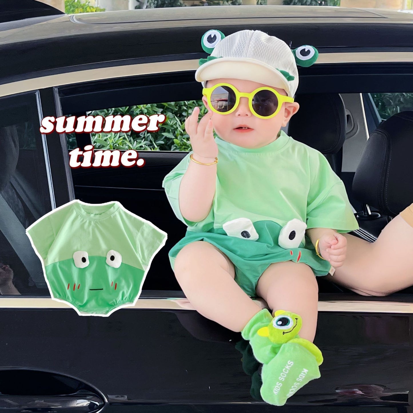 Summer Korean Style Short Sleeve Western Triangle Rompers Romper With Jumpsuit, Climbing Suit