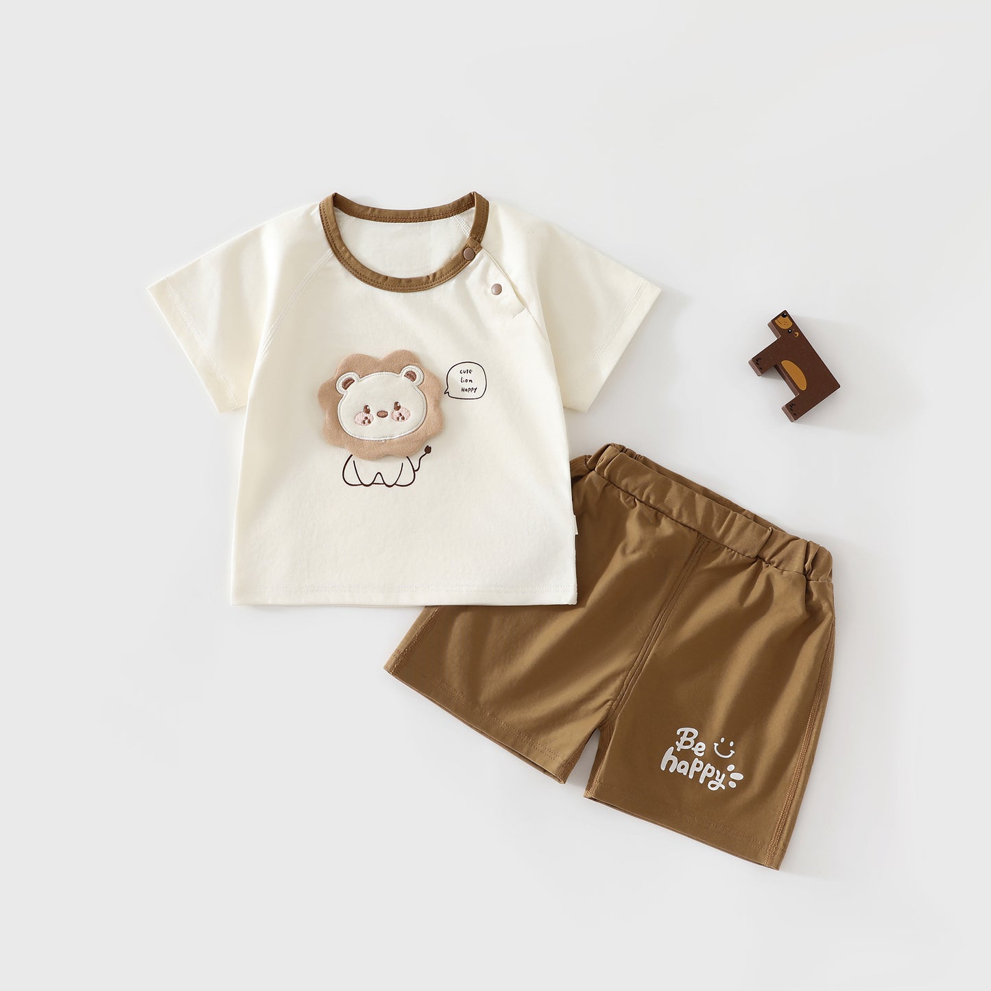 Children's Shorts Split Summer Thin Going Out Two-piece Jumpsuit, Climbing Suit