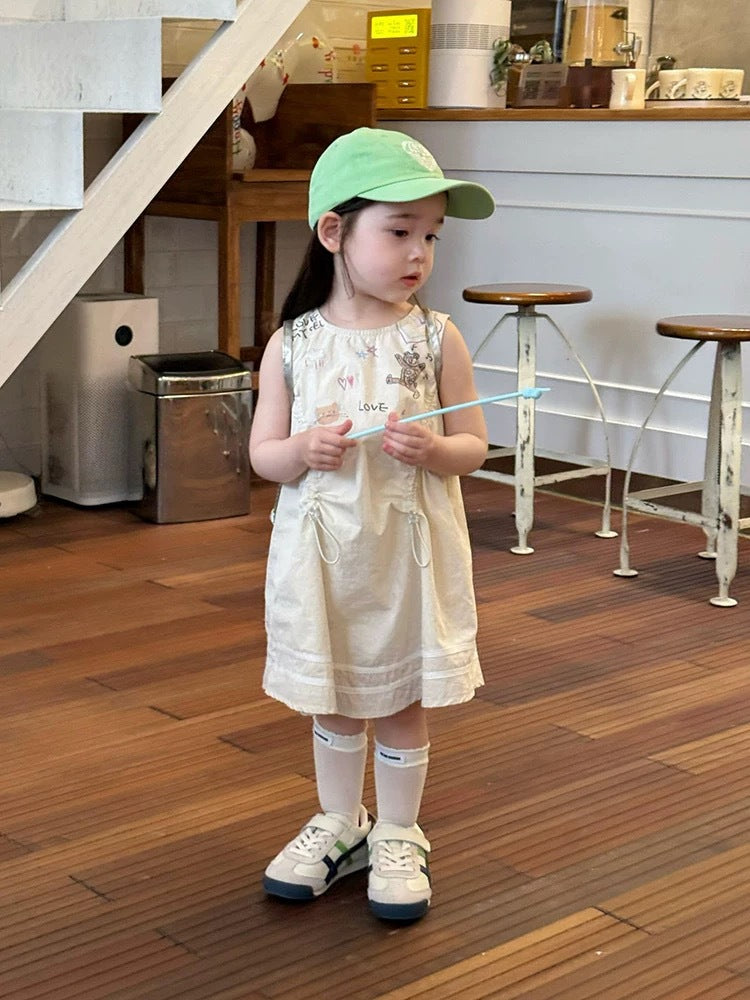 Children's Clothing Vest Skirt Fried Street Infant Children's Dress