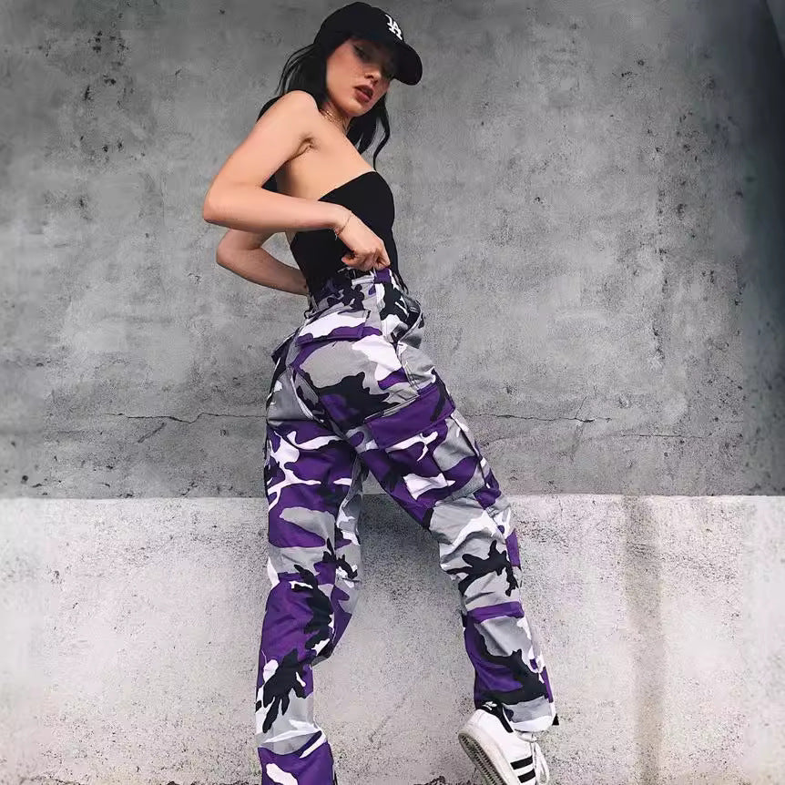 Unique Attractive Versatile Elegant Camouflage Harem Casual Pants