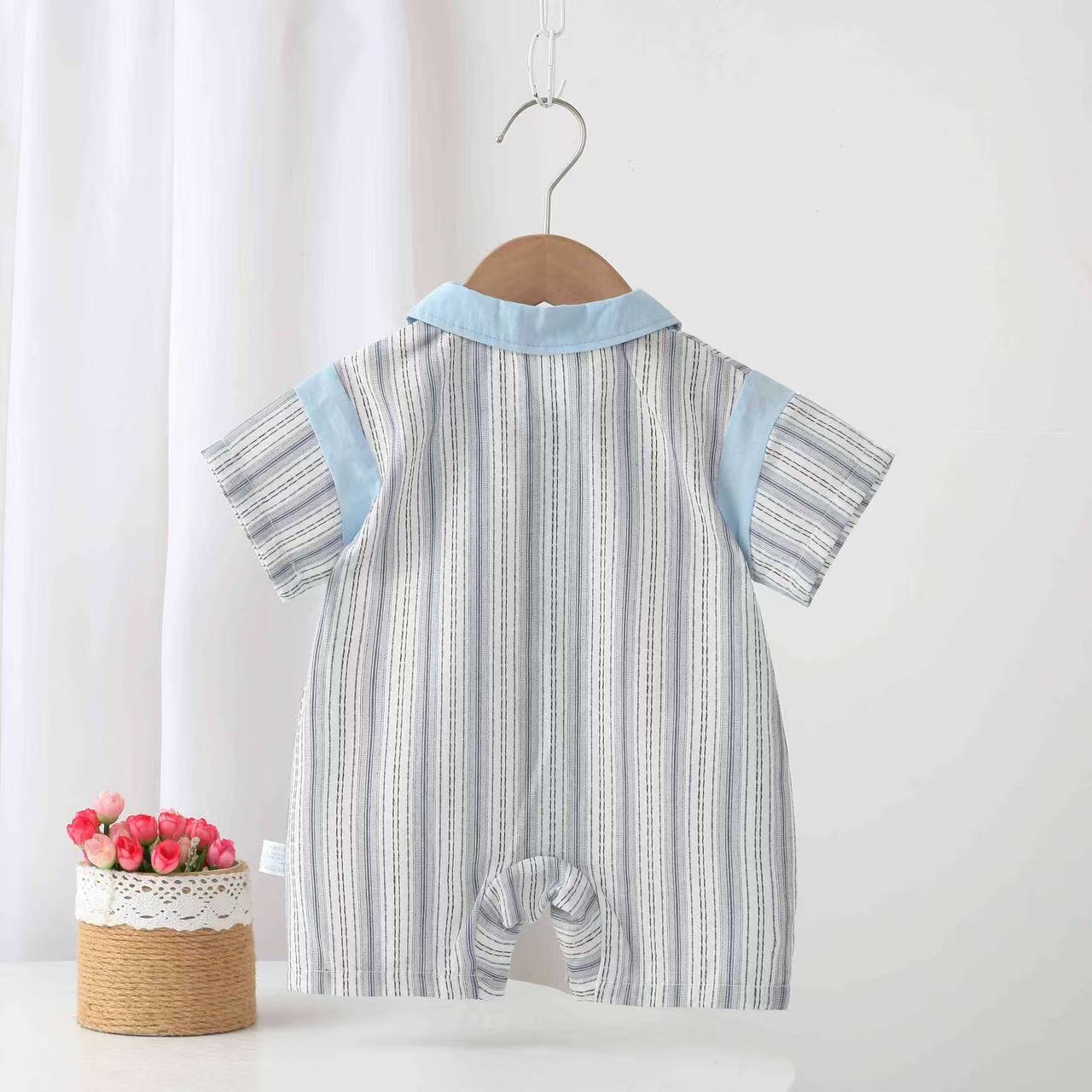 For Babies Summer Short Sleeved Kazakhstan Cute Fashionable Jumpsuit Jumpsuit, Climbing Suit