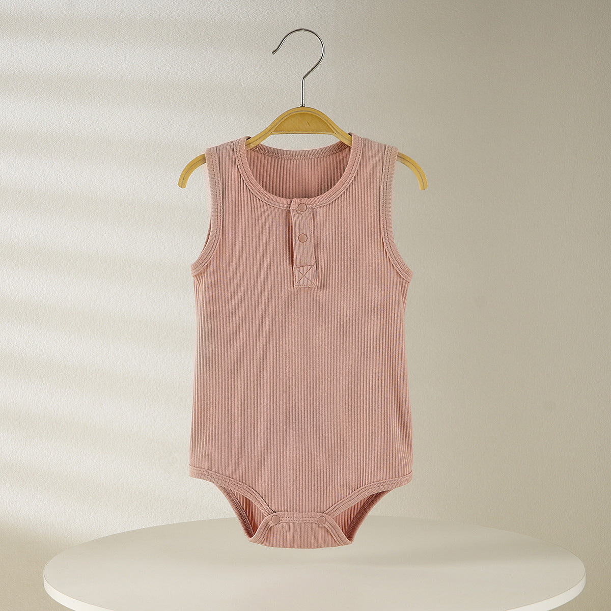 Summer Modal Cotton Vest Born Clothes Jumpsuit, Climbing Suit