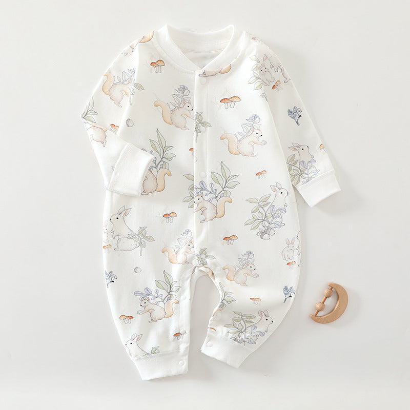 Children's Jumpsuit Seamless Cotton Class Born Clothes Jumpsuit, Climbing Suit