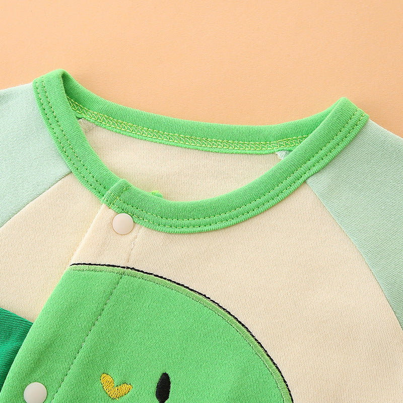 Born Clothes Pure Cotton Jumpsuit Summer Thin Jumpsuit, Climbing Suit
