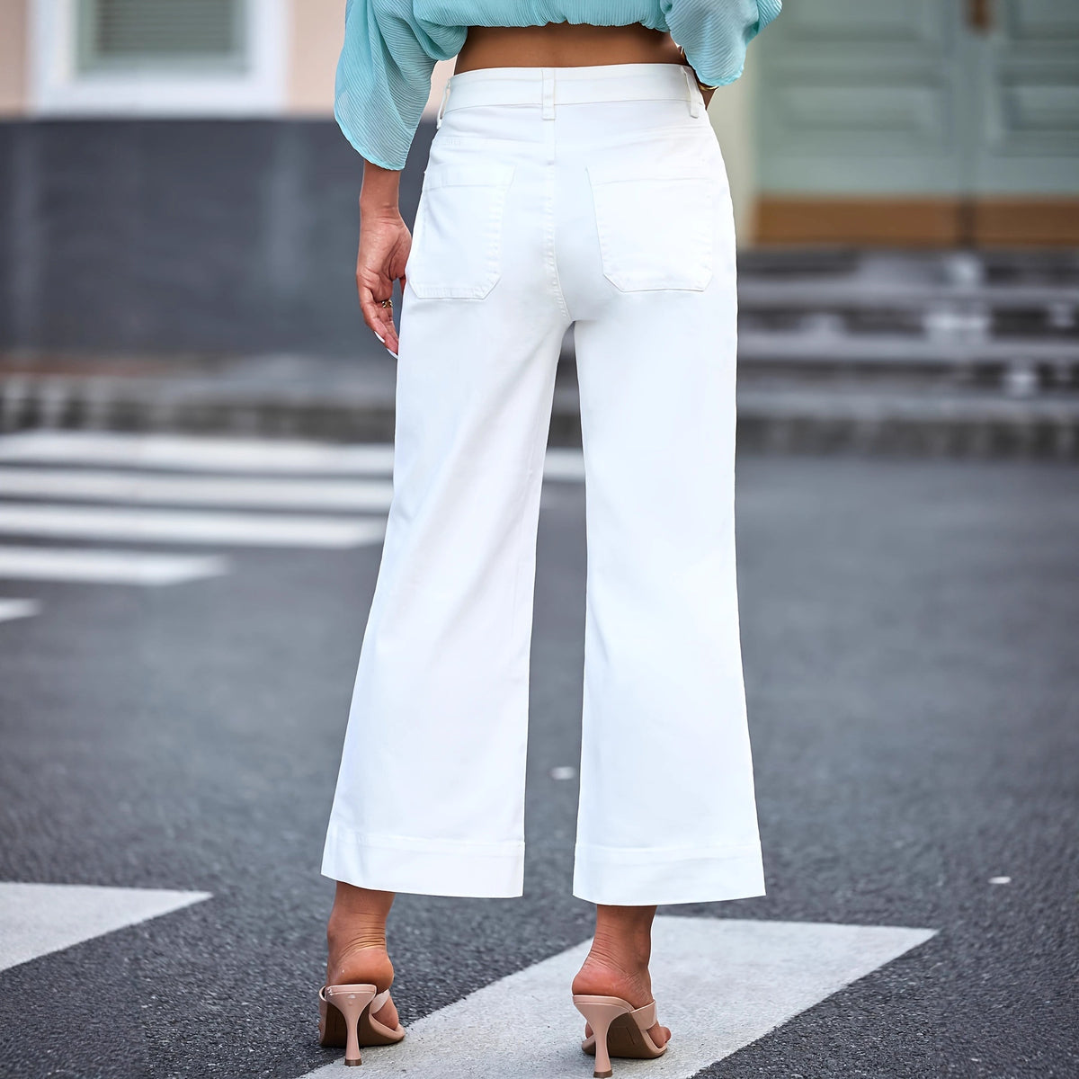 Fashion Casual Slim Fit High Waist Women's Jeans