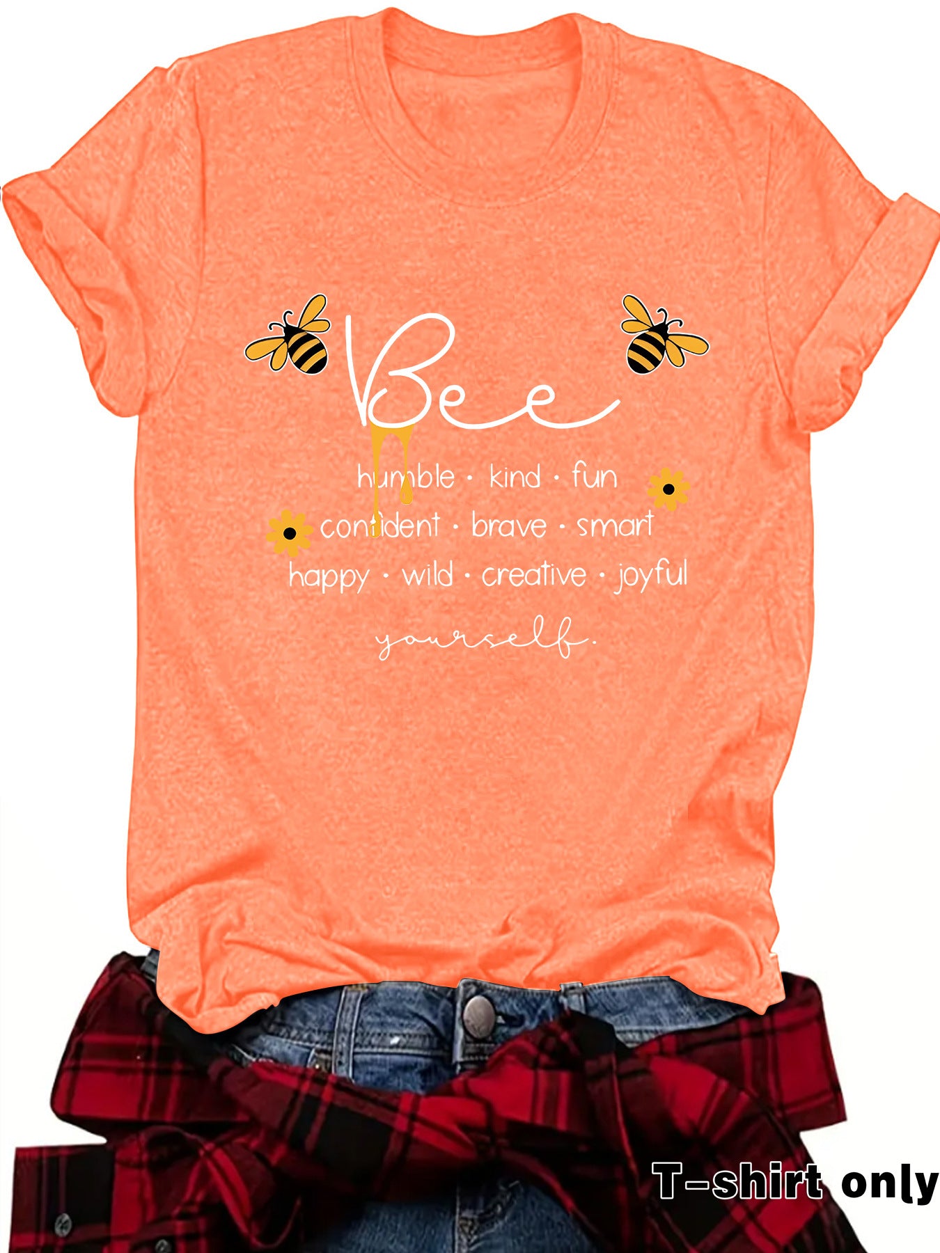Women's Loose Sleeve Round Neck For Shorts