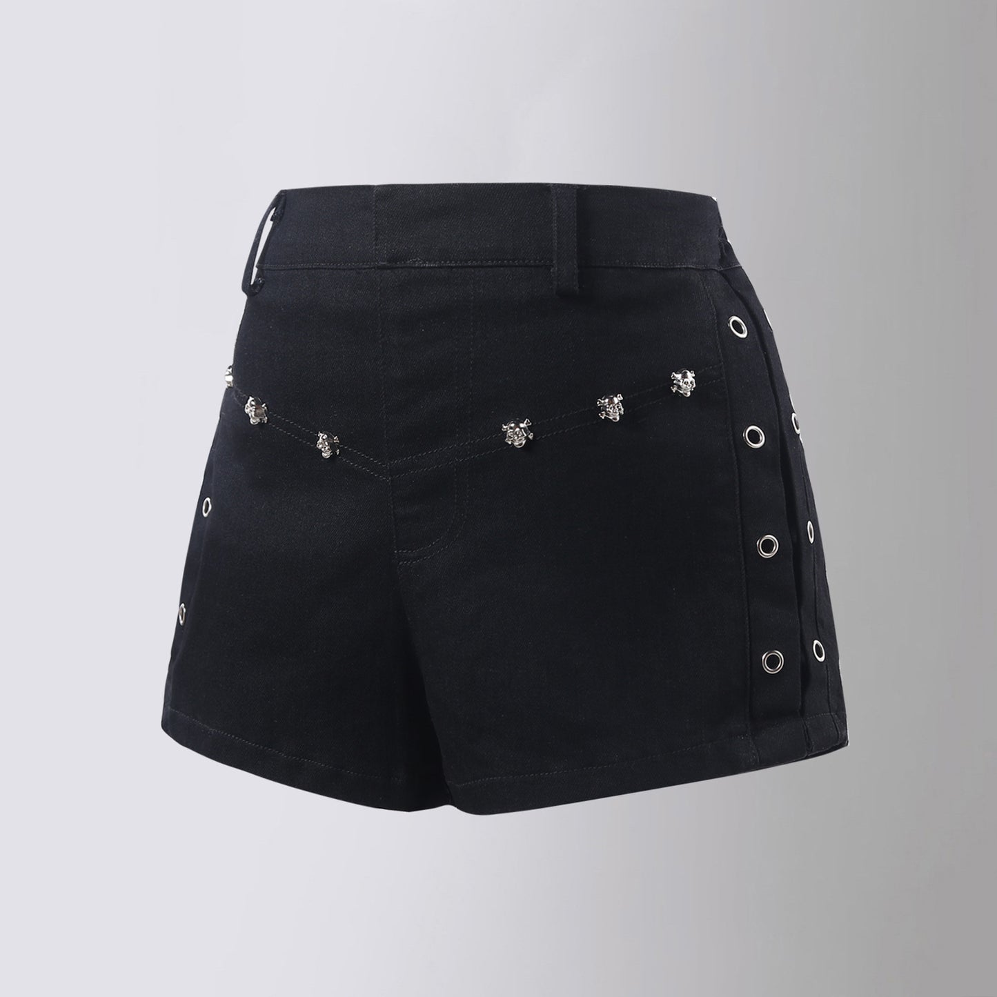 Straight Casual Black Skinny Slimming Elastic Children's Pants