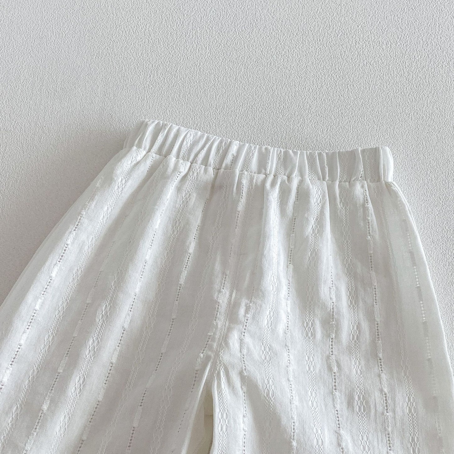 Children's Summer Western Style Korean Embroidered Breathable Clothing Children's Pants