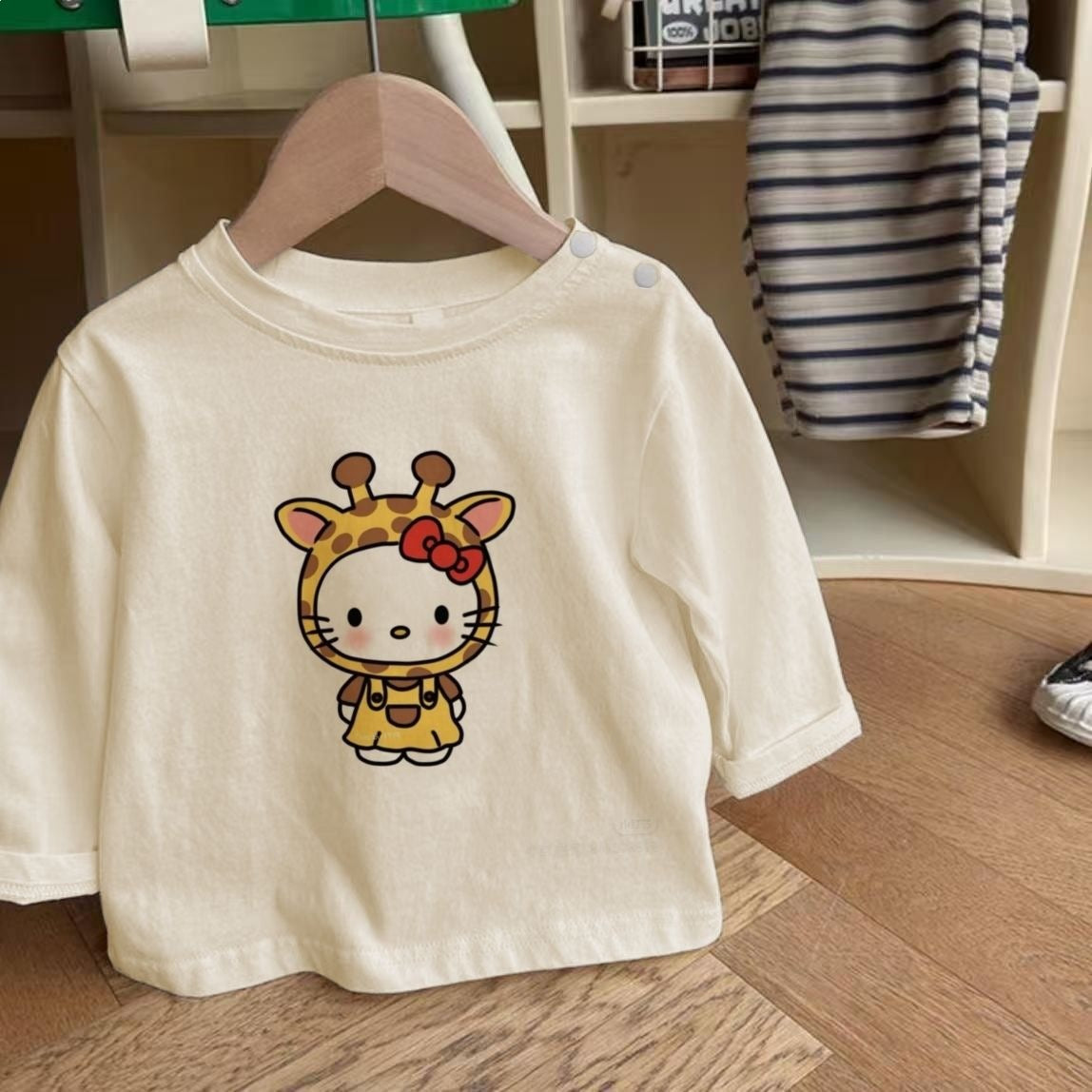 Children's Long-sleeved Clothing Autumn Toddler Top Tide Children's T-shirt