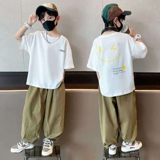Size Welfare Super Value Boutique Trousers Top Children's T-shirt