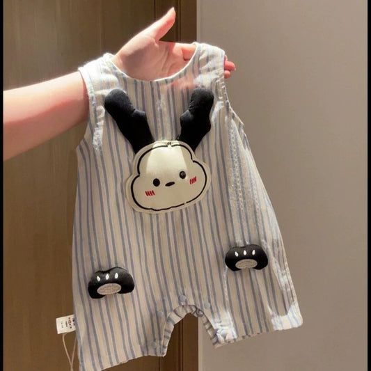 Women's & Men's Summer Thin Jumpsuit First Month Old Days Romper Out Sleeveless Jumpsuit, Climbing Suit
