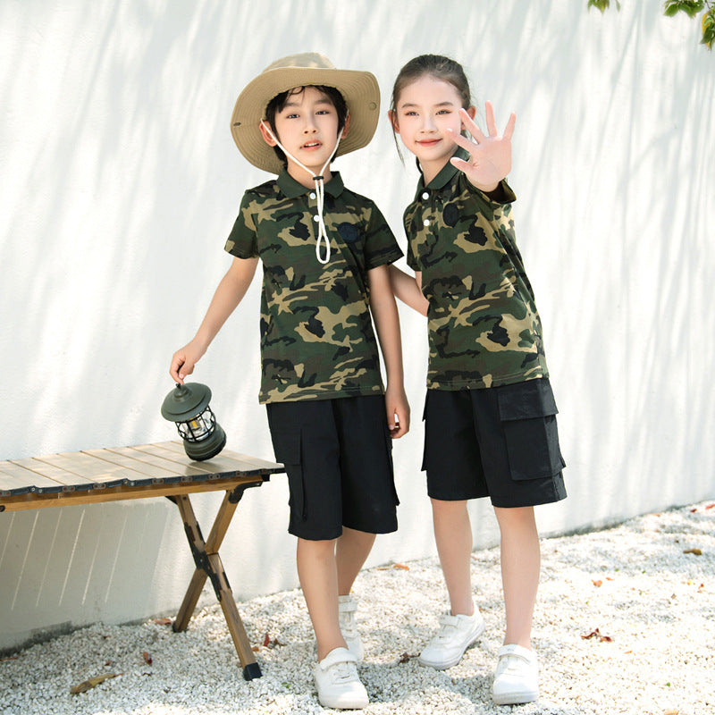 Color Family Of Three Or Four Trendy Clothes For The Parent-child Outfit