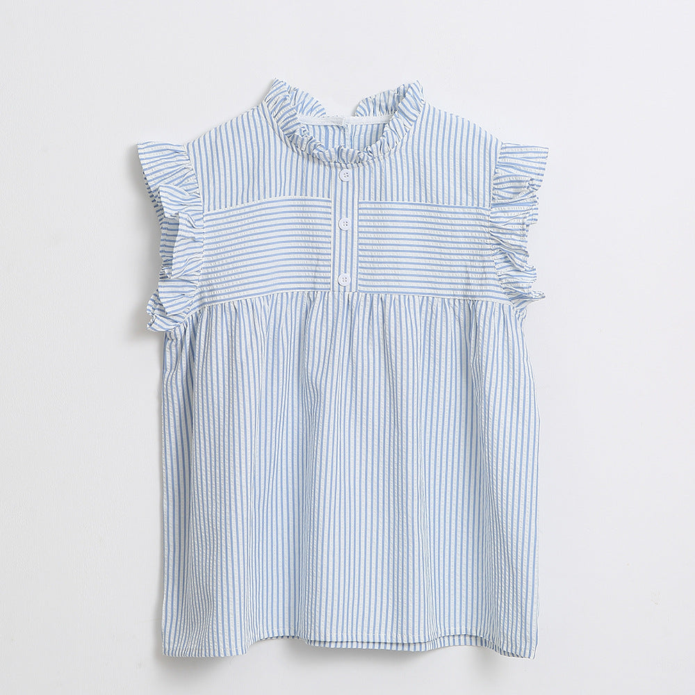 Children's Medium Large Dress Versatile Casual Skirt Clothing Midi Children's Suit