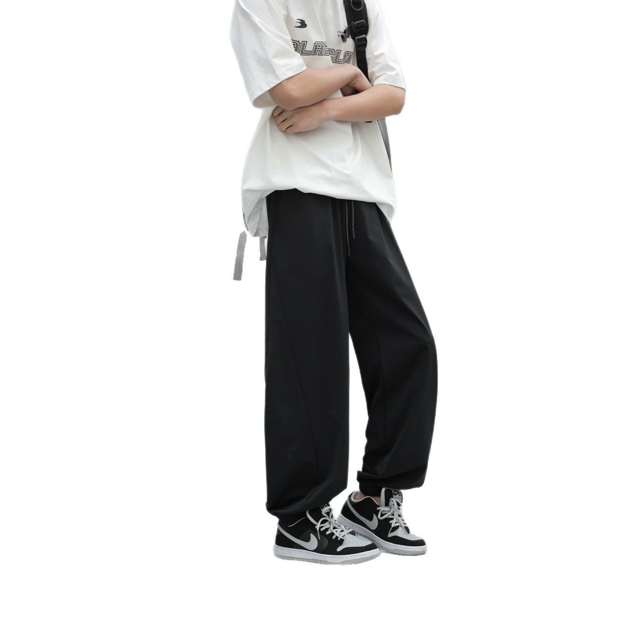 Ice Silk Casual Boys Comfortable Fashion Green Children's Pants
