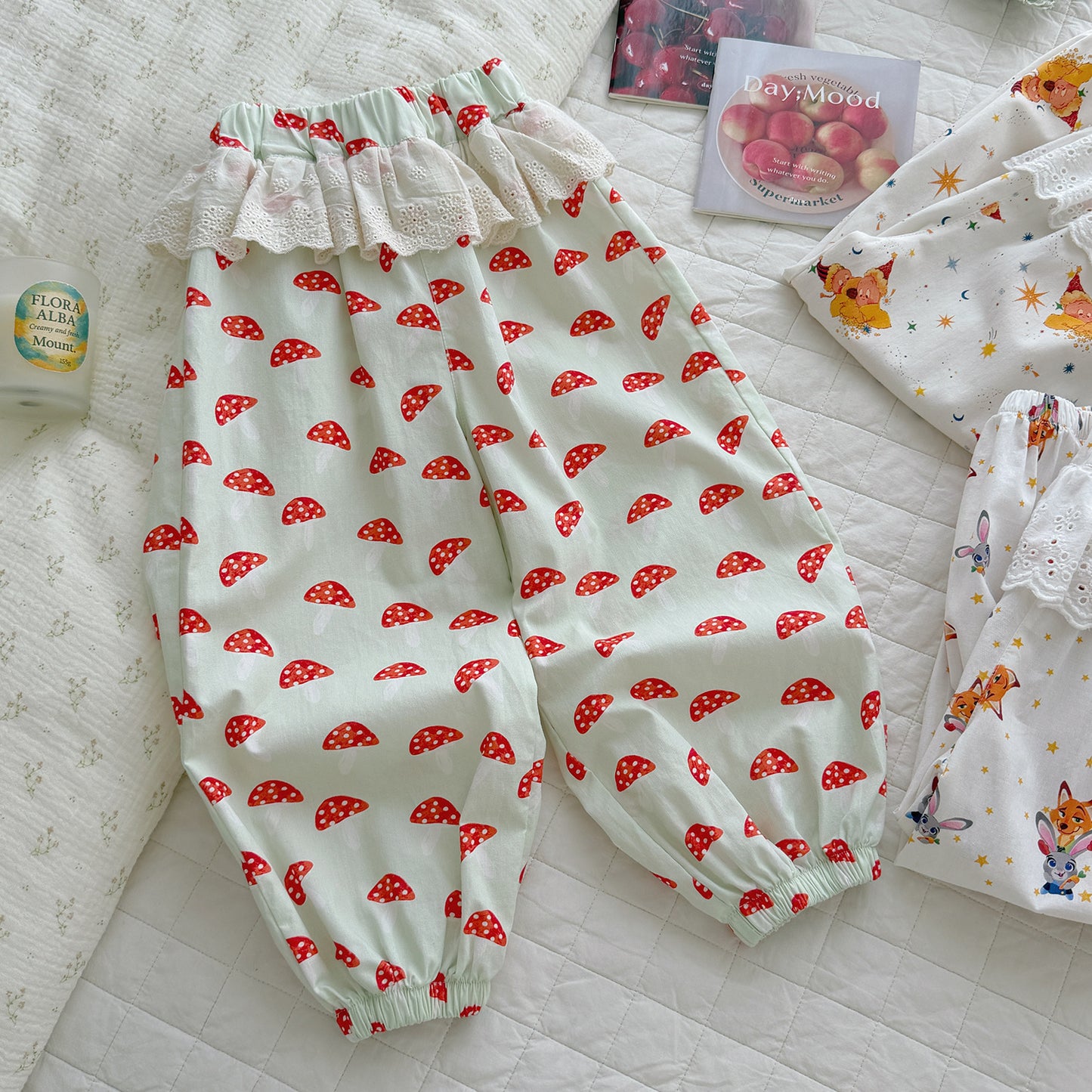 Children's Cotton Digital Printing Waist Plus Super Children's Pants