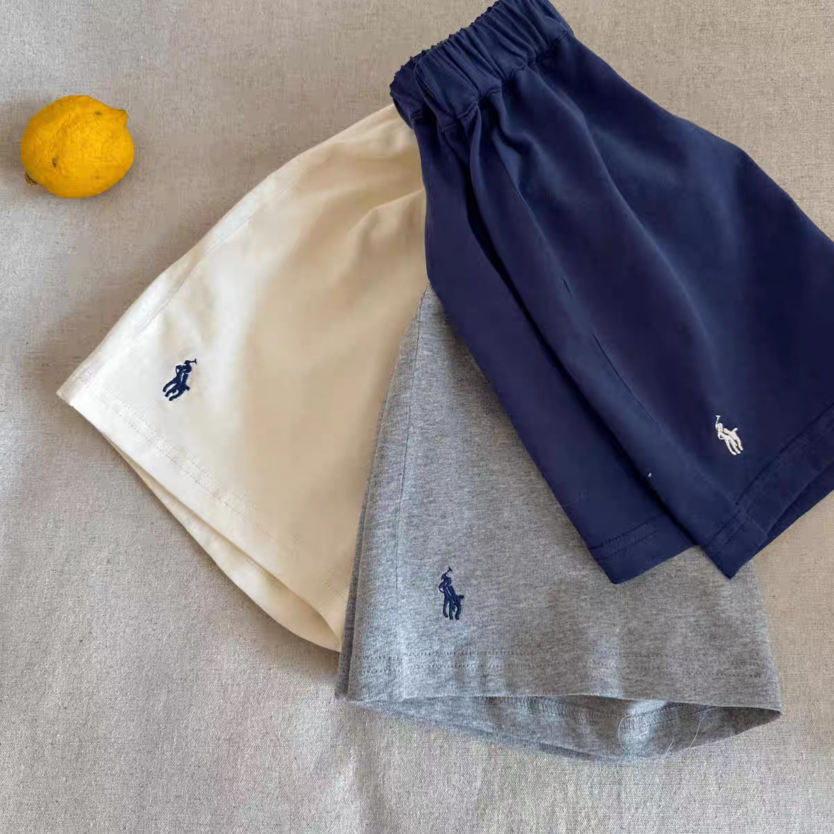 Children's Vest Thin Summer Boys Solid Color T-shirt Breathable Shorts Two-piece Children's Suit